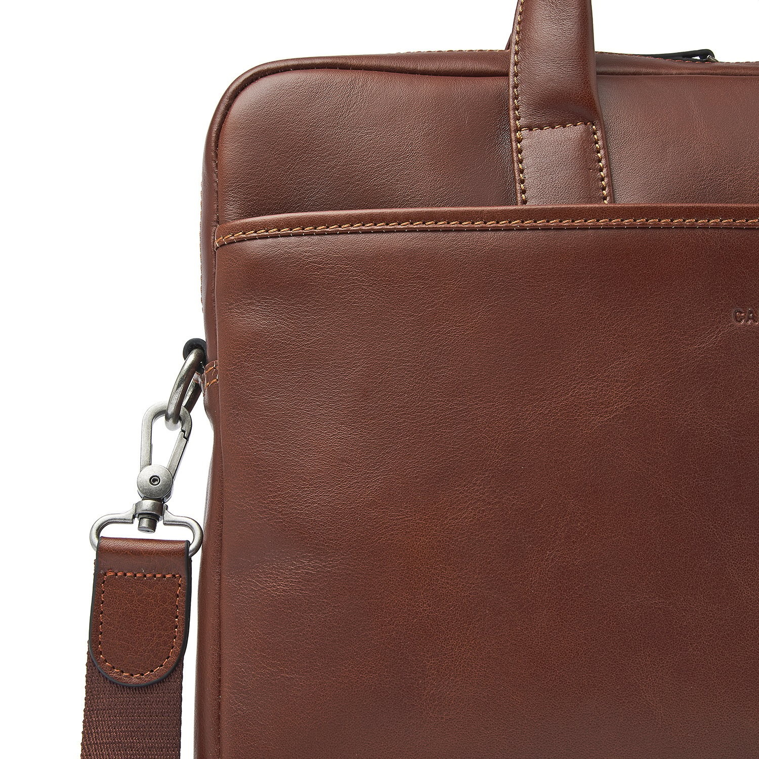 Castelijn en Beerens Castelijn & Beerens - Specials Laptoptas 15,6 RFID | lichtbruin