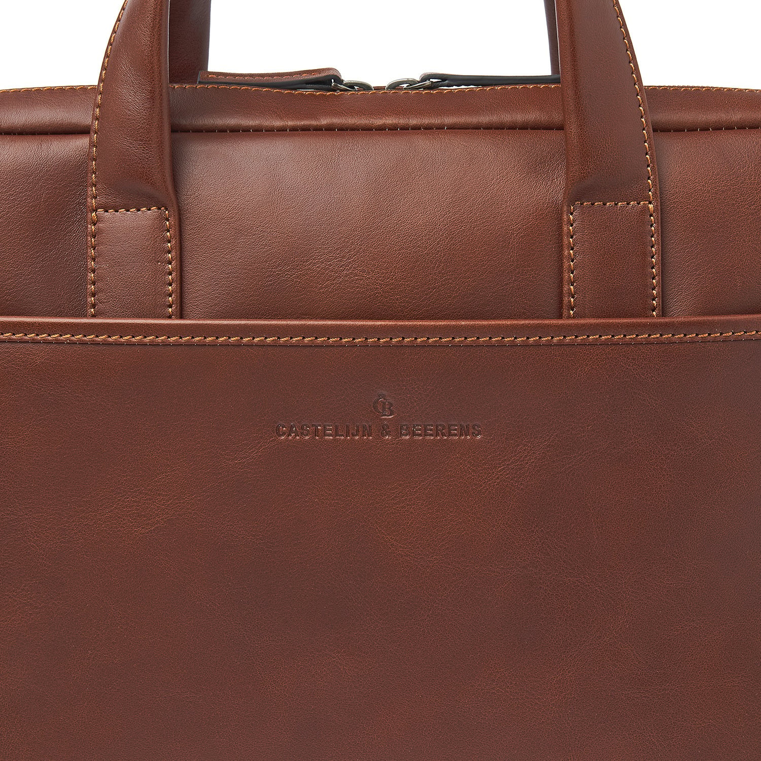 Castelijn en Beerens Castelijn & Beerens - Specials Laptoptas 15,6 RFID | lichtbruin