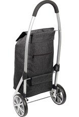 Figuretta Luxery Shopping Trolley - Opvouwbare Boodschappentrolley - Zwart