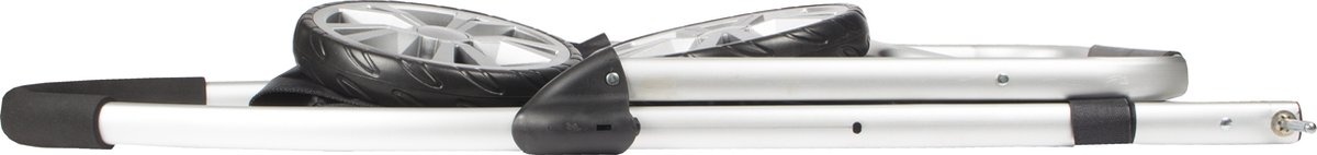 Figuretta Luxery Shopping Trolley - Opvouwbare Boodschappentrolley - Zwart