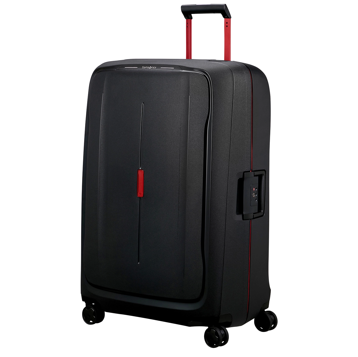 Samsonite Samsonite extra grote maat Reiskoffer - Essens Spinner 81 - Charcoal / Red