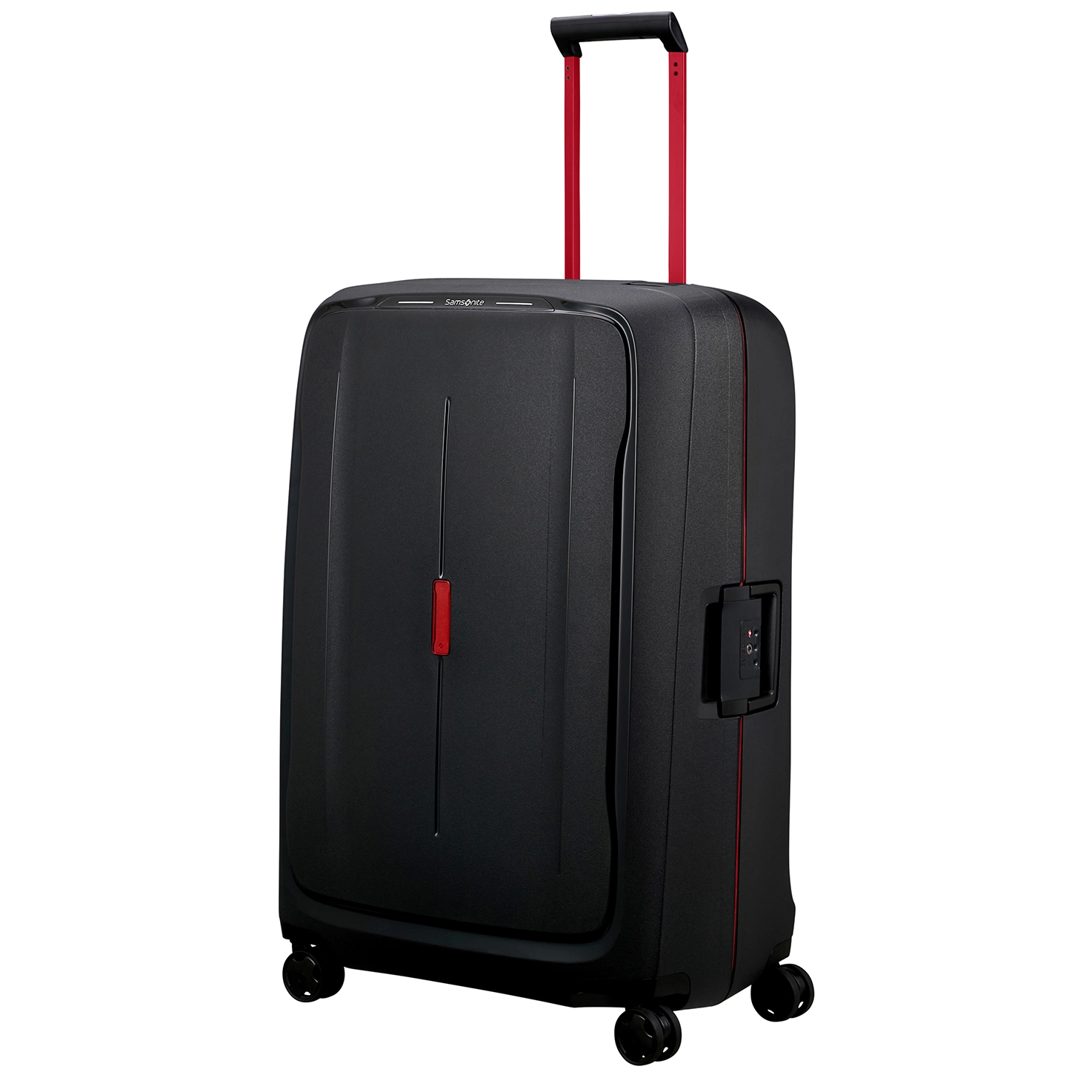 Samsonite Samsonite extra grote maat Reiskoffer - Essens Spinner 81 - Charcoal / Red