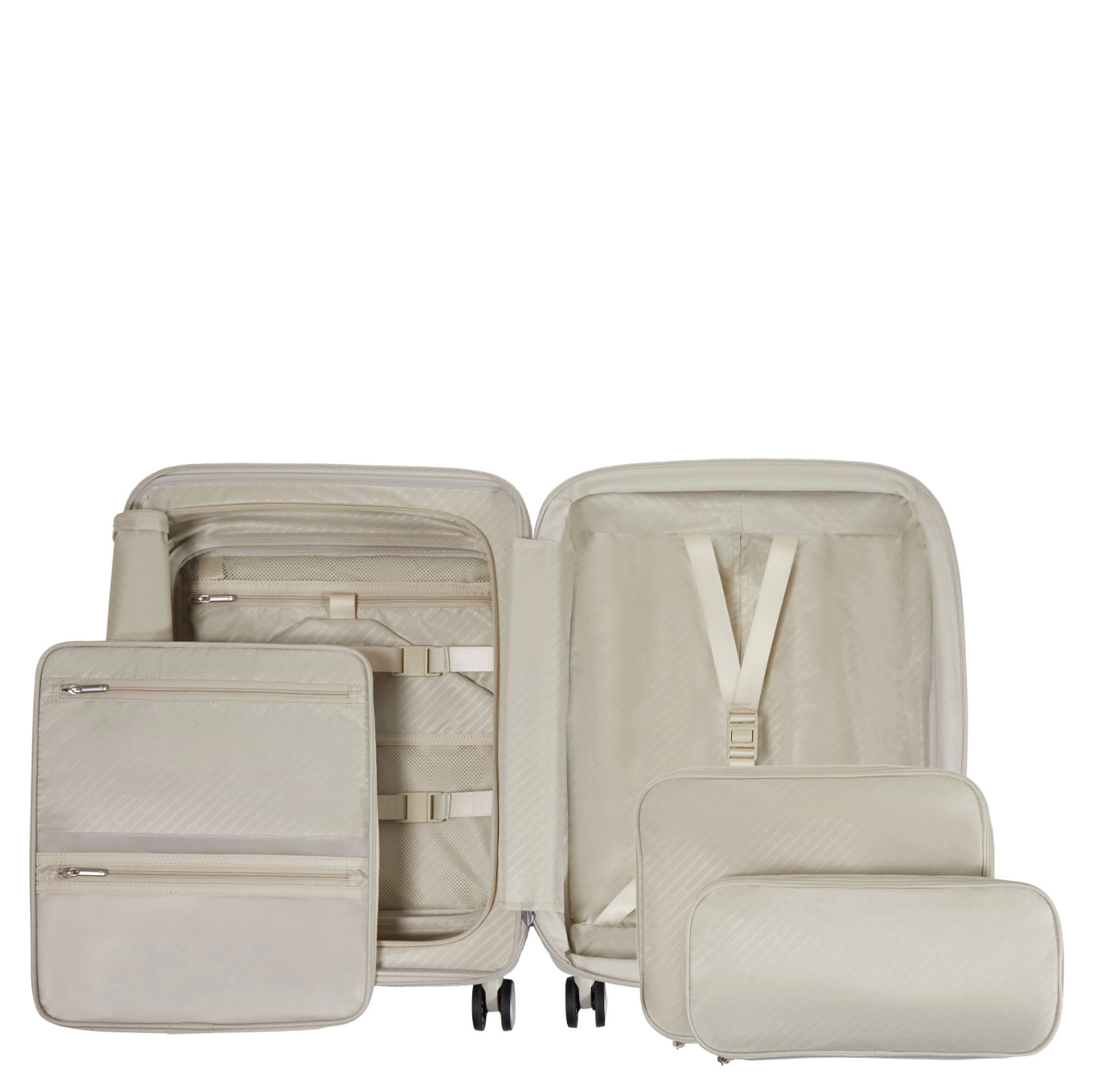 Samsonite Samsonite Handbagage Reiskoffer - Paralux spinner 55 exp. - Stone Grey