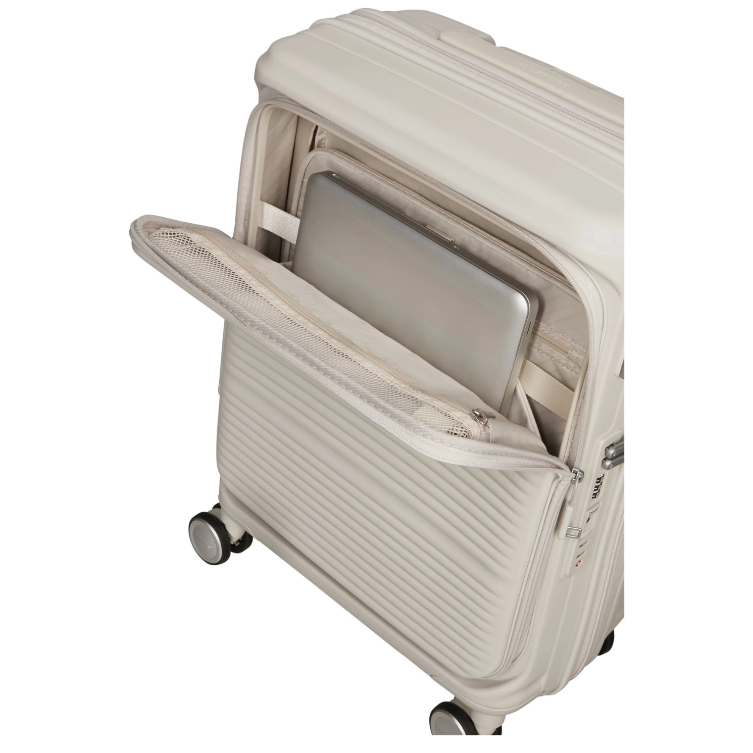 Samsonite Samsonite Handbagage Reiskoffer - Paralux spinner 55 exp. - Stone Grey