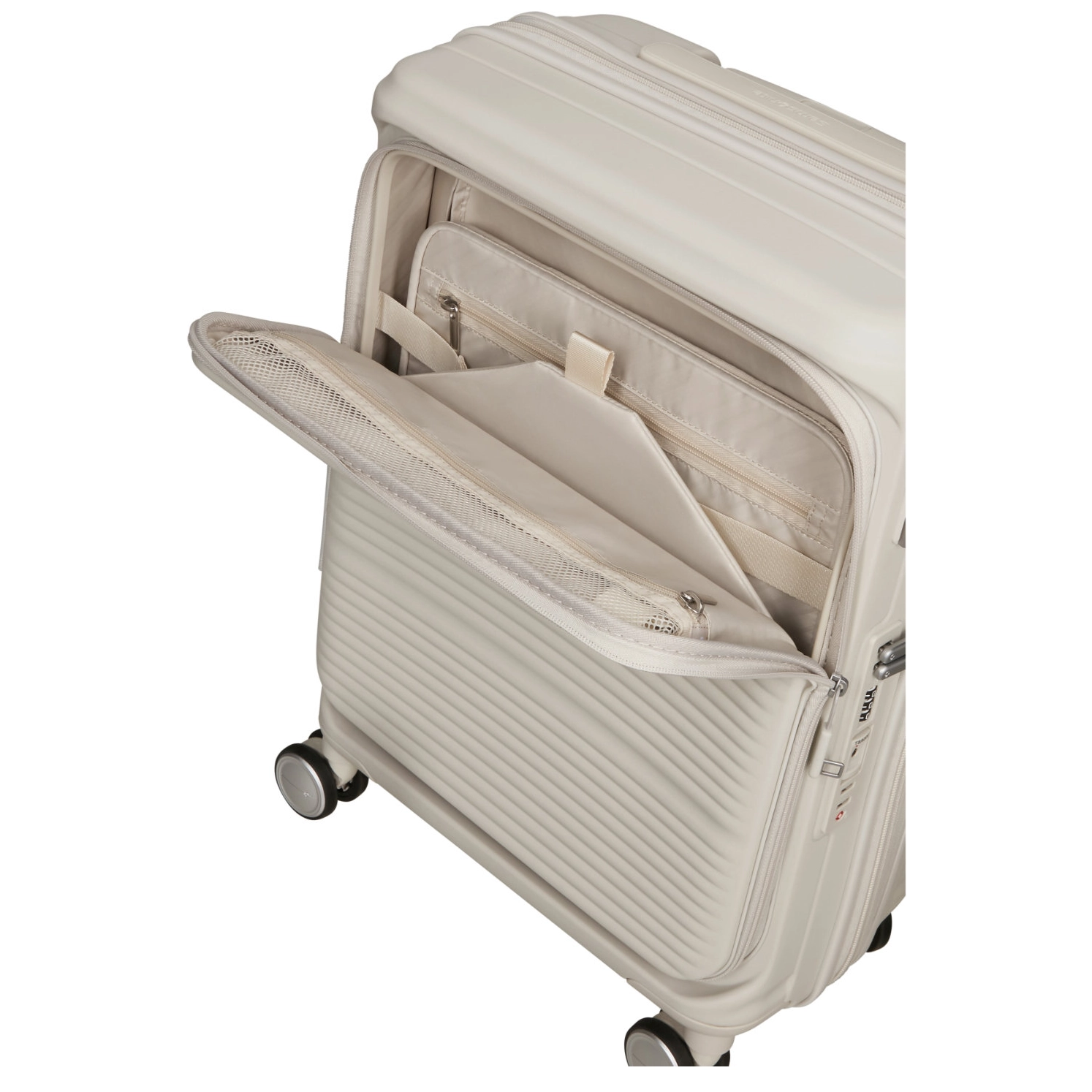 Samsonite Samsonite Handbagage Reiskoffer - Paralux spinner 55 exp. - Stone Grey