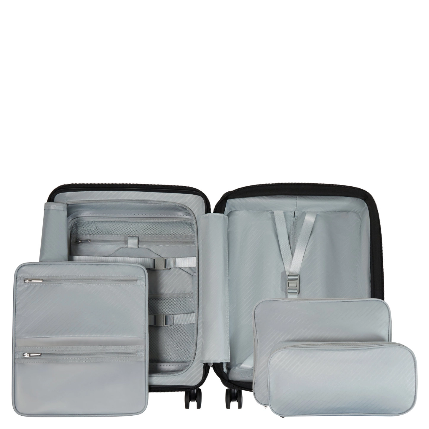 Samsonite Samsonite Handbagage Reiskoffer - Paralux spinner 55 exp. - Zwart