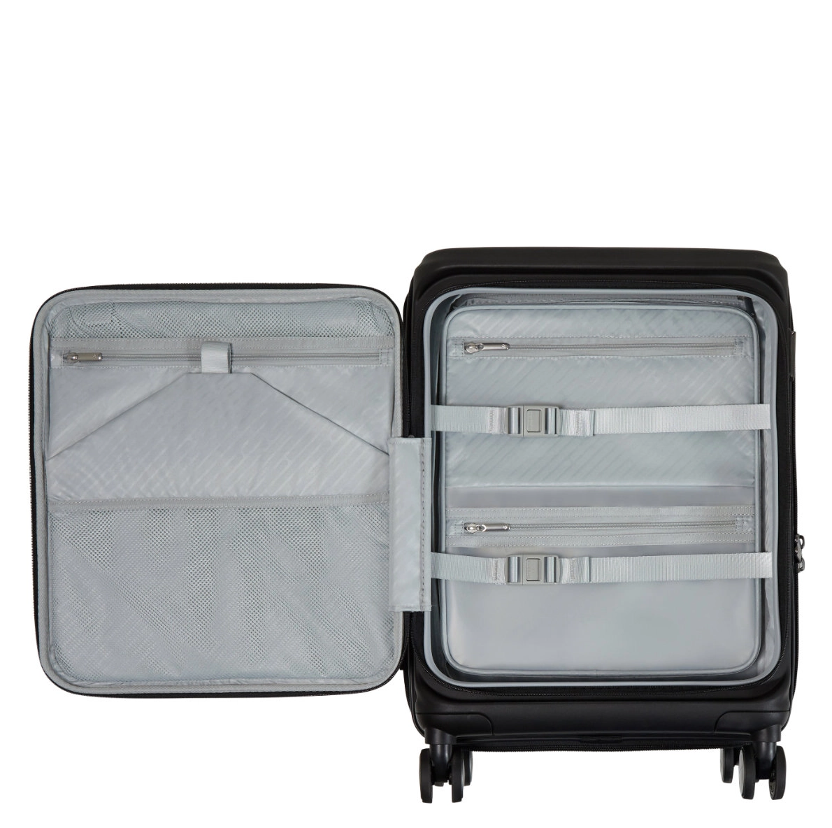 Samsonite Samsonite Handbagage Reiskoffer - Paralux spinner 55 exp. - Zwart