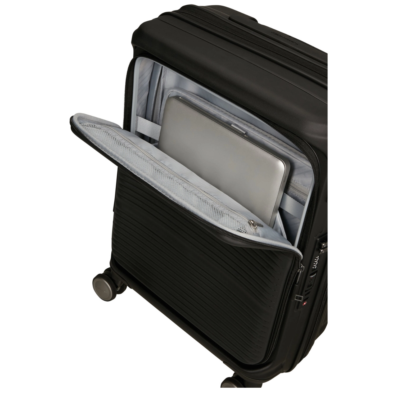 Samsonite Samsonite Handbagage Reiskoffer - Paralux spinner 55 exp. - Zwart