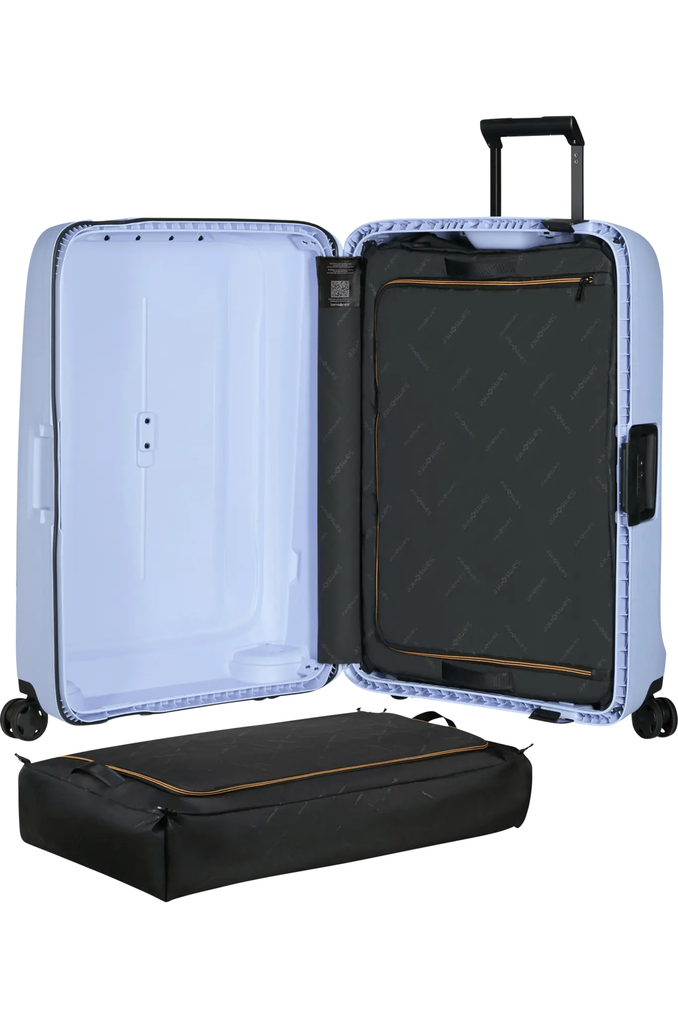 Samsonite Samsonite grote maat Reiskoffer - Essens Spinner 75 - Lavender