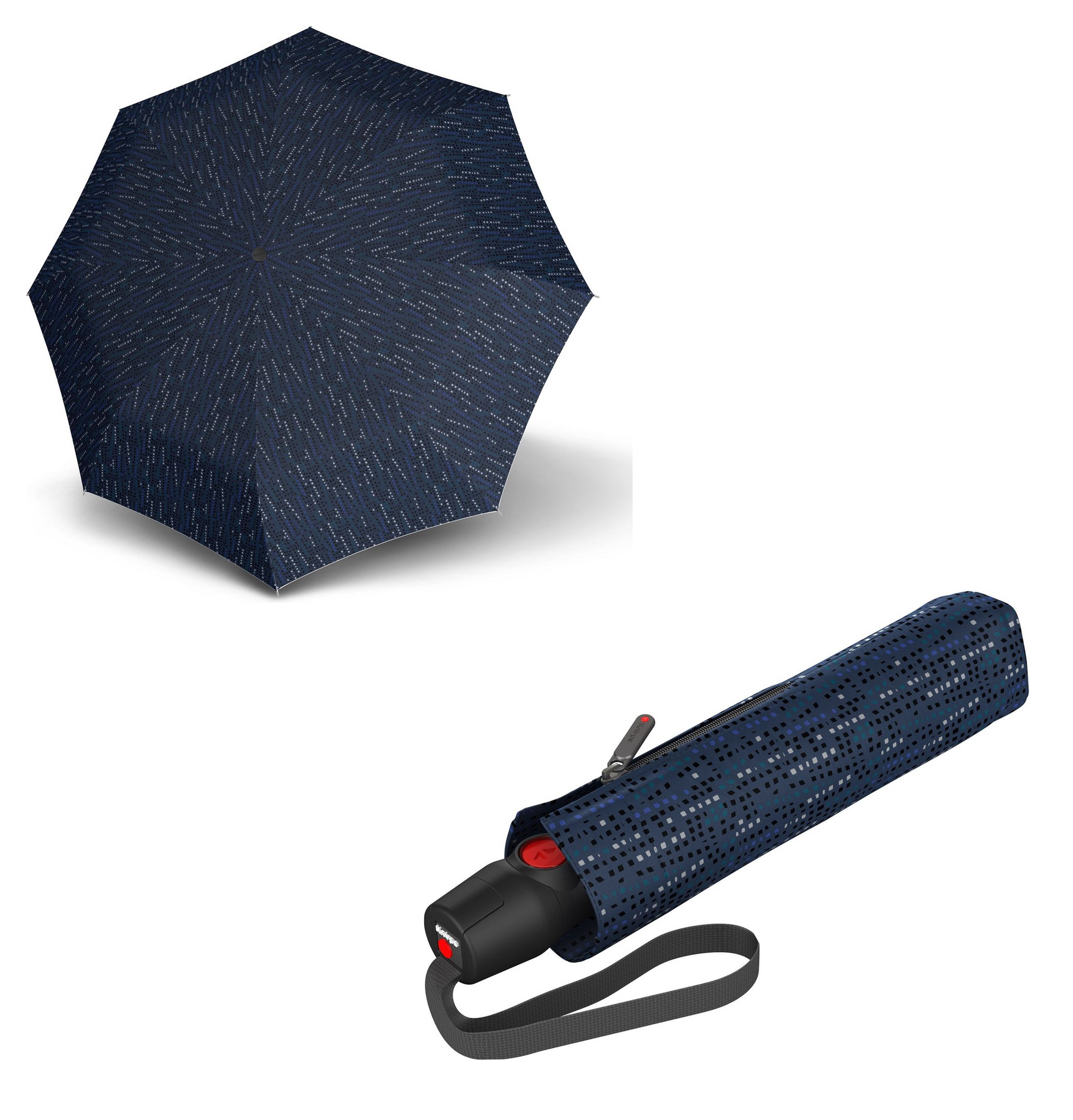 Knirps Knirps T200 Duomatic Domino Blue