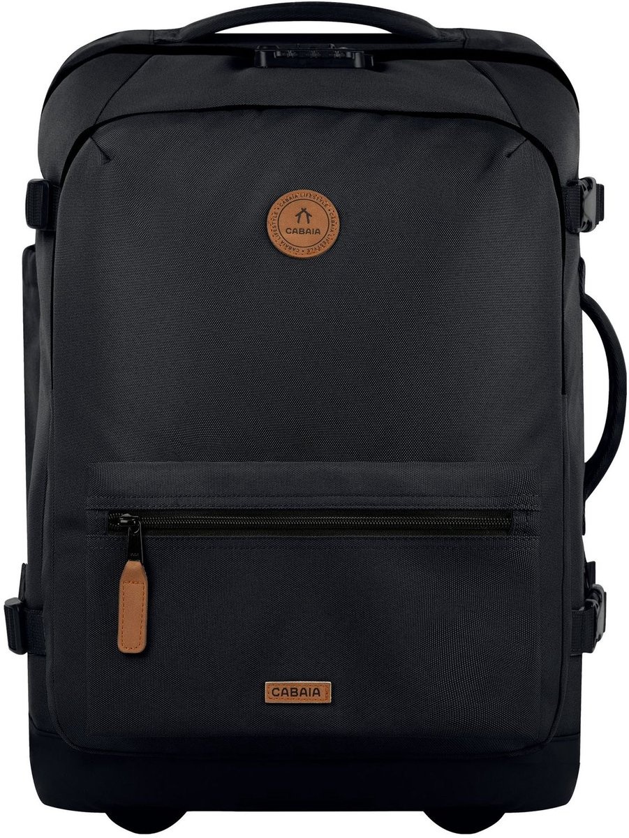 Cabaia Cabaia Handbagage rugzaktrolley S - Berlin Zwart