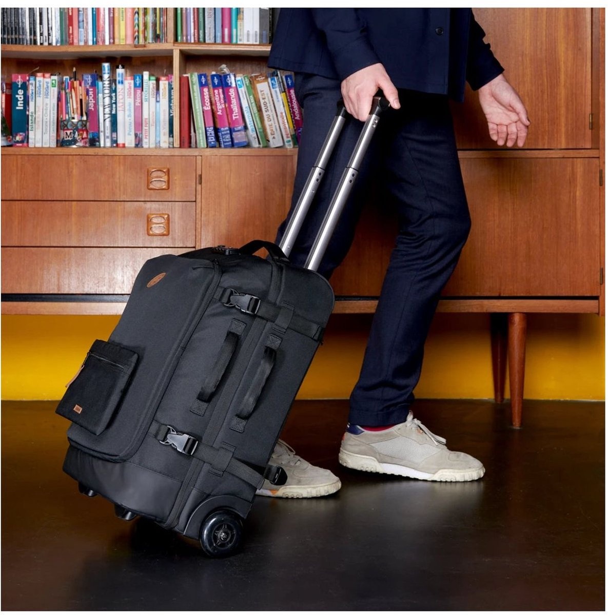 Cabaia Cabaia Handbagage rugzaktrolley S - Coromandel Groen