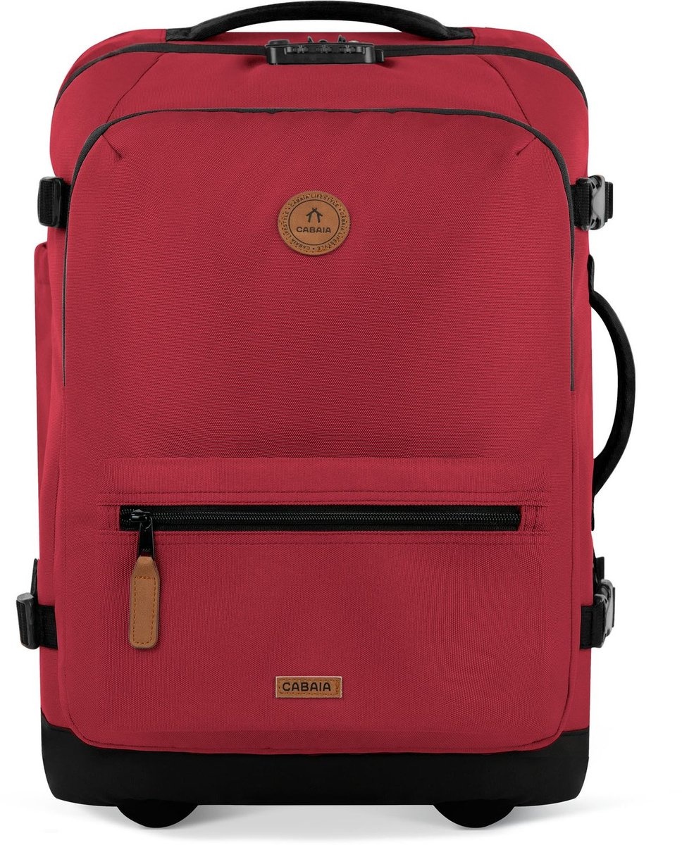 Cabaia Cabaia Handbagage rugzaktrolley S - Sibiu Rood
