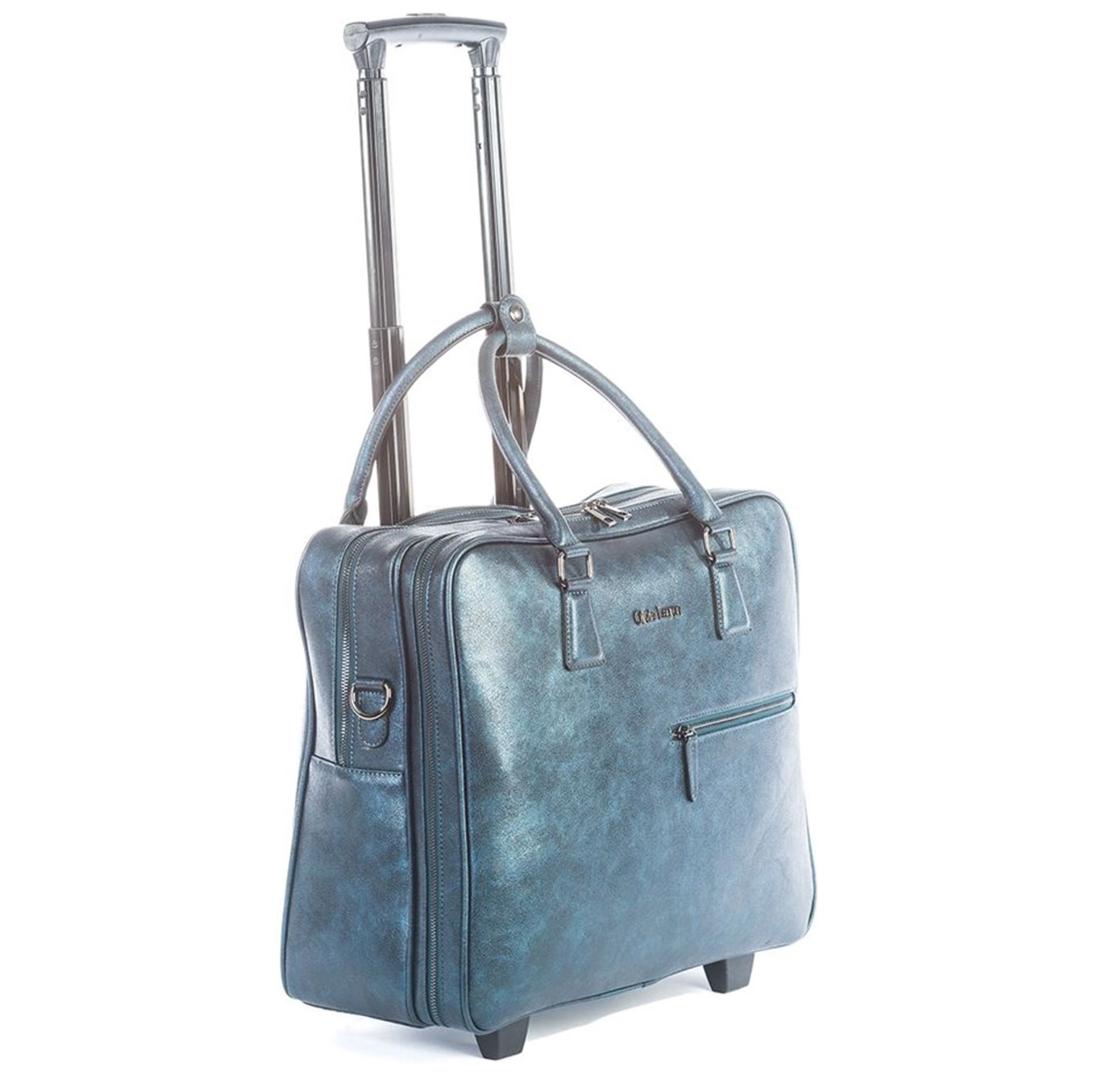 Olivia Lauren Olivia Lauren Peyton Business Trolley Blue/Grey