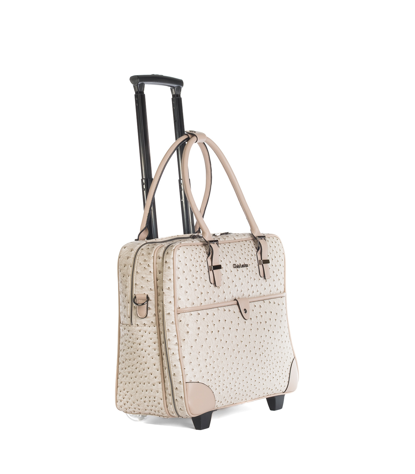 Olivia Lauren Olivia Lauren Milo Business Trolley Grey (Ostrich)