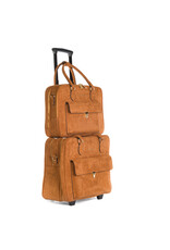 Olivia Lauren Olivia Lauren Pedro Suede look Business Trolley Brown