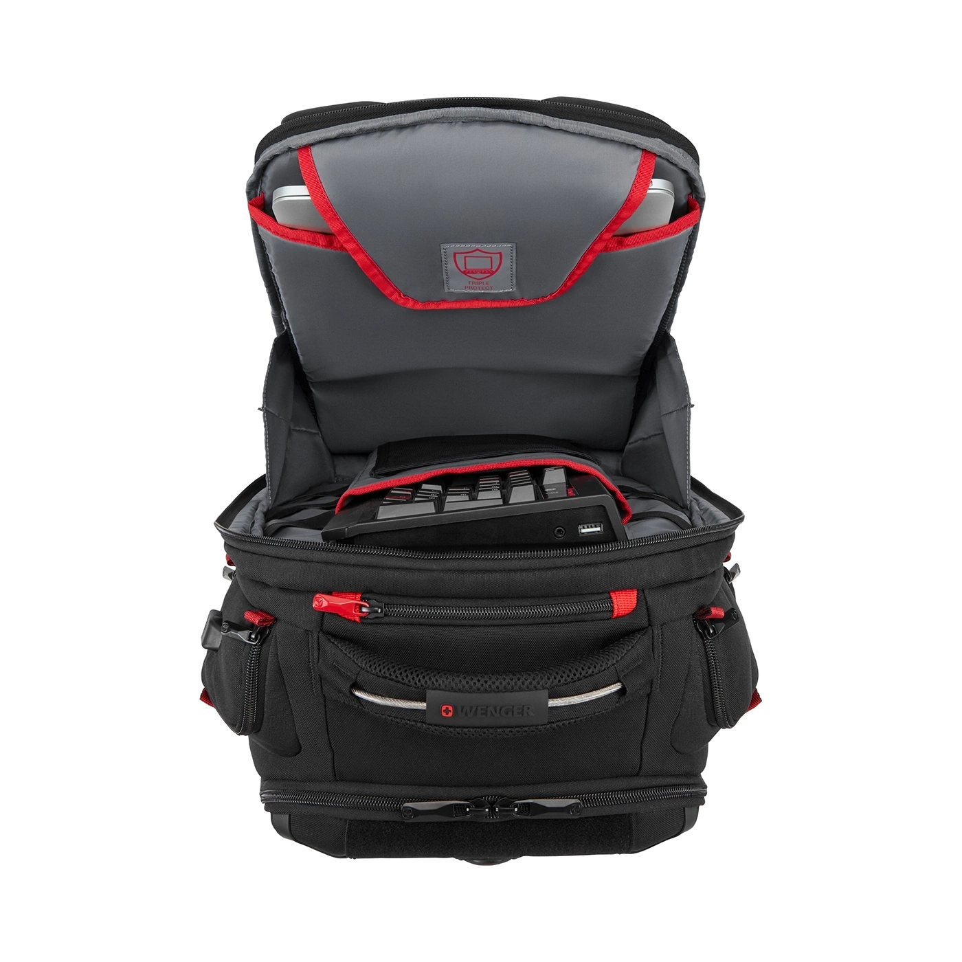 Wenger Wenger Tech Playerone 17.3 Laptop Backpack Black