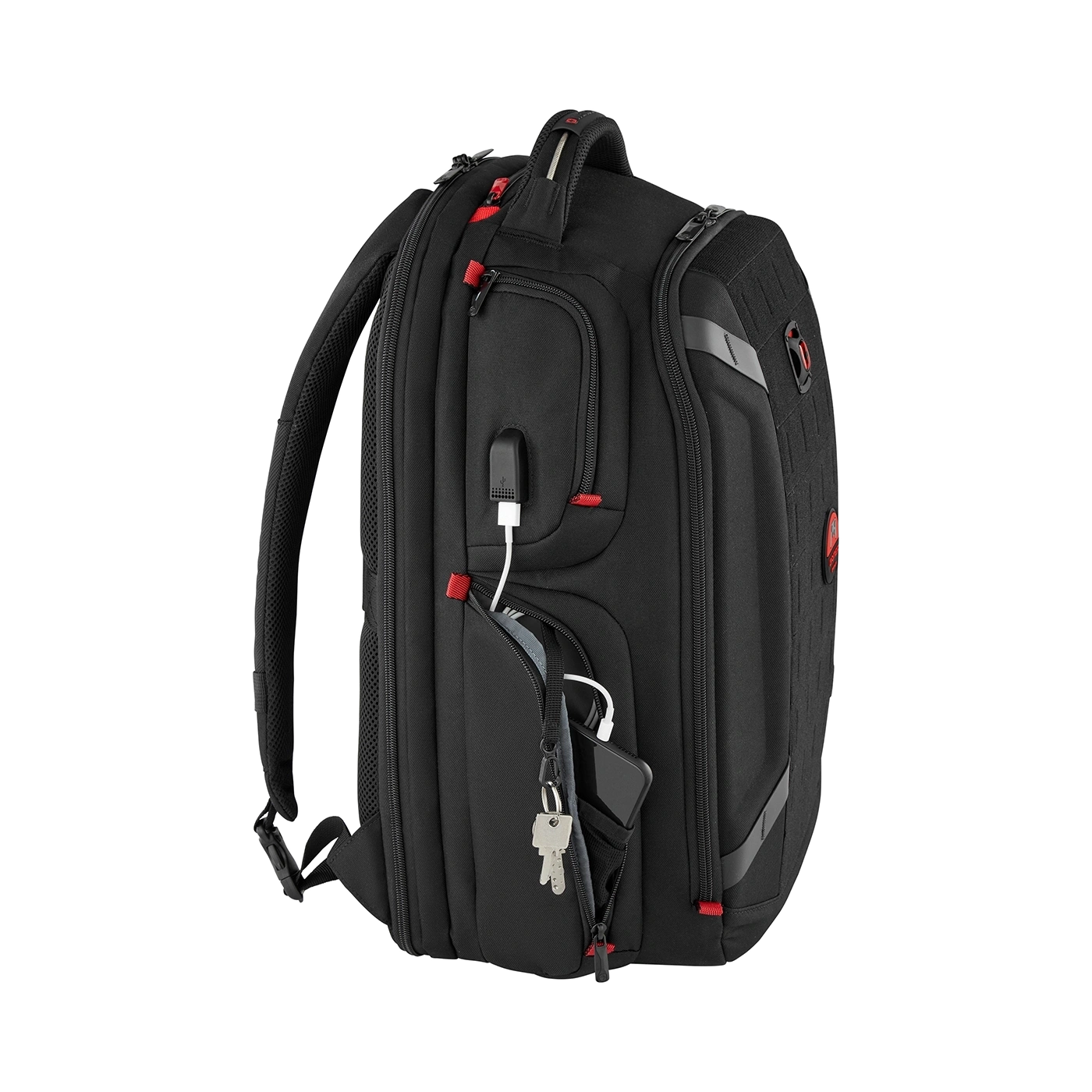 Wenger Wenger Tech Playerone 17.3 Laptop Backpack Black