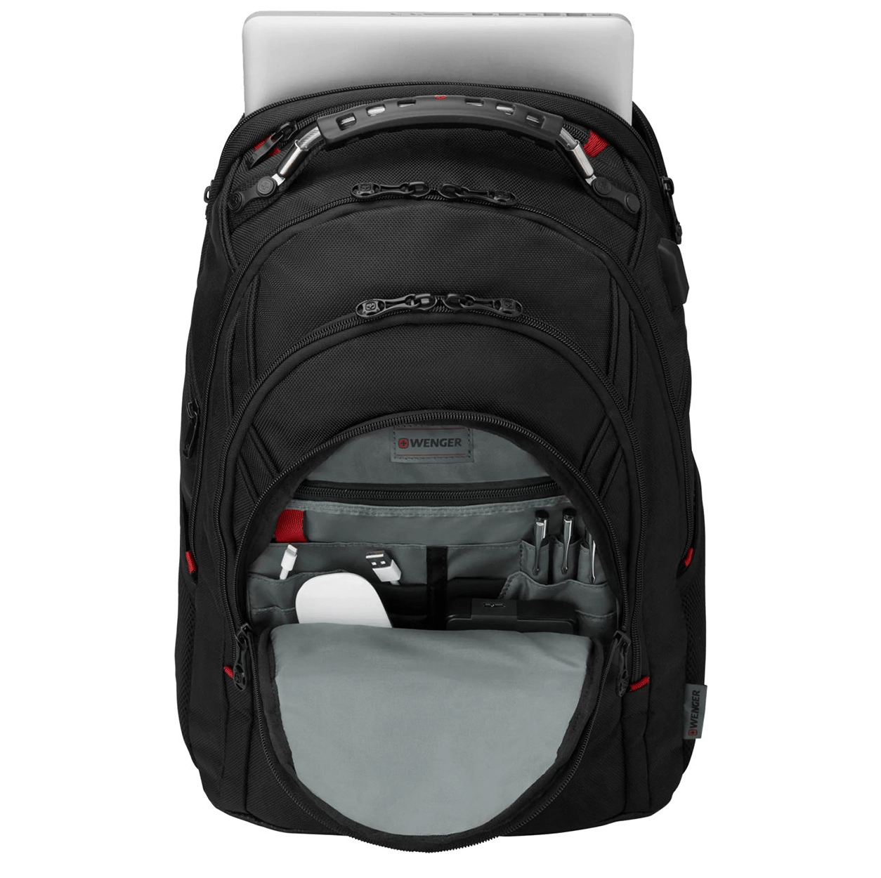 Wenger Wenger Ibex Deluxe 17" Ballistic Laptop Backpack black