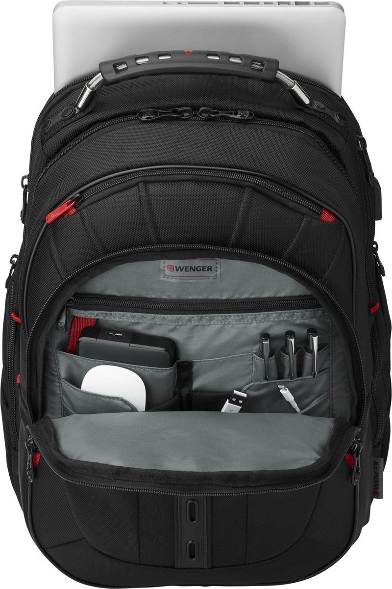 Wenger Wenger Pegasus Deluxe 16" Ballistic Laptop Backpack black