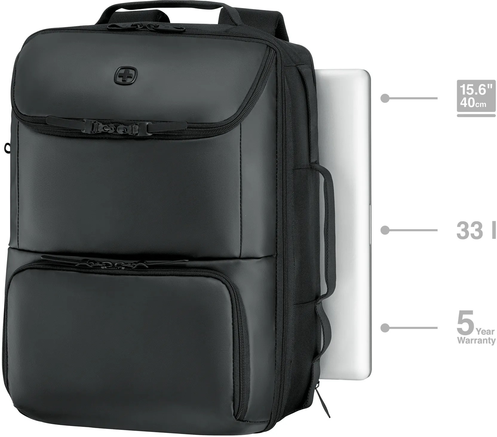 Wenger Wenger UrbanOne Travel Backpack - Black