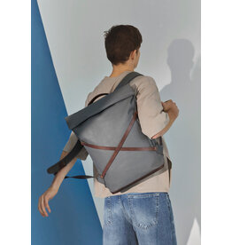 Aunts and Uncles Aunts and Uncles Japan - Osaka rugzak 15" - Pewter