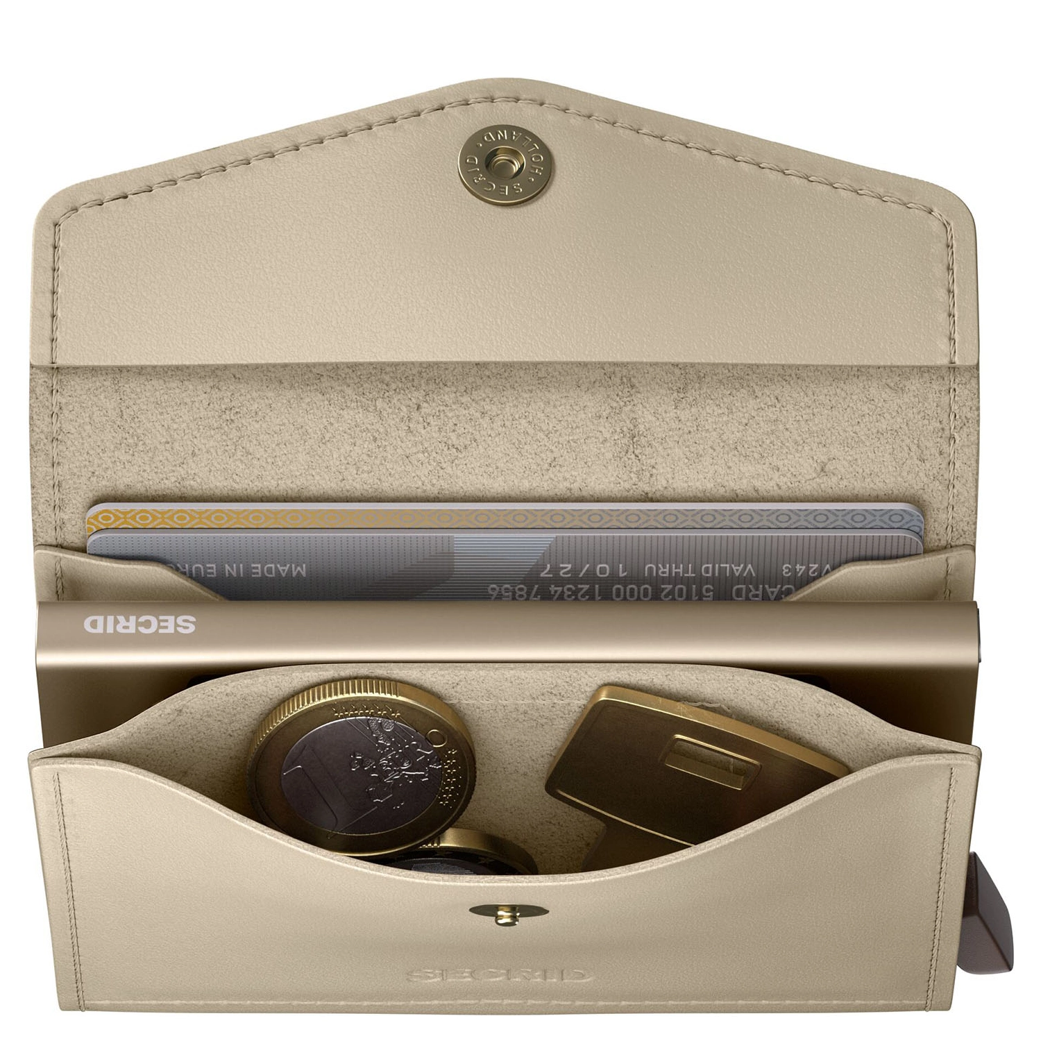 Secrid Secrid Envelope Wallet Pebble Latte