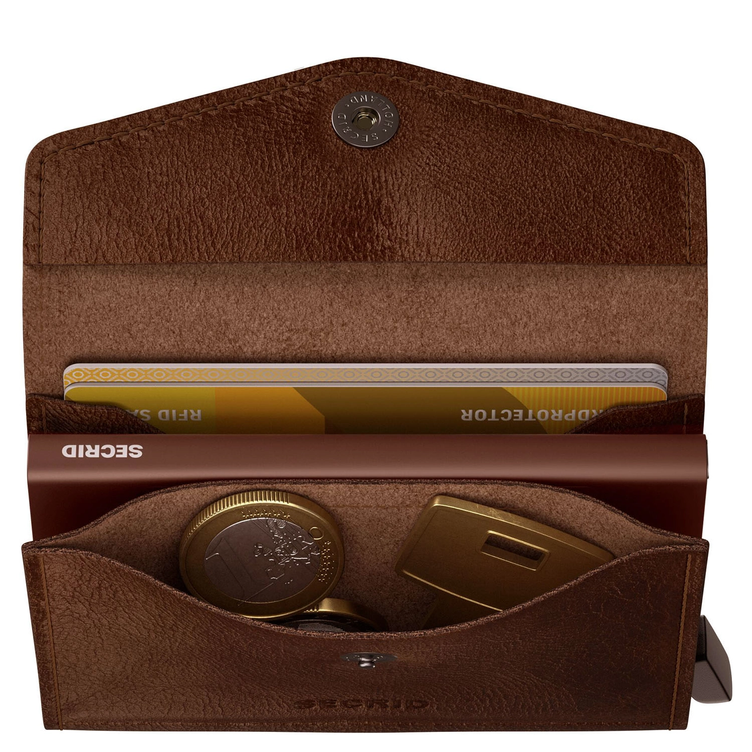 Secrid Secrid Envelope Wallet Vintage Cognac
