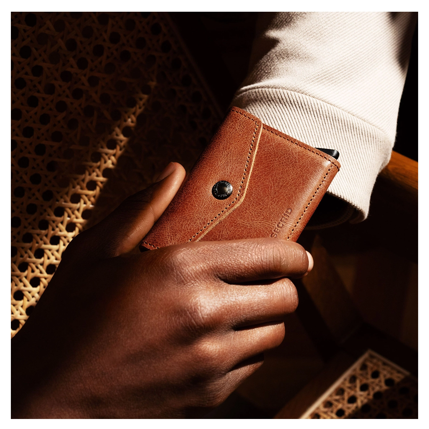 Secrid Secrid Envelope Wallet Vintage Cognac