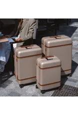 The Chesterfield Brand The Chesterfield Brand - Zuna -  driedelige polycarbonaat kofferset - Champagne