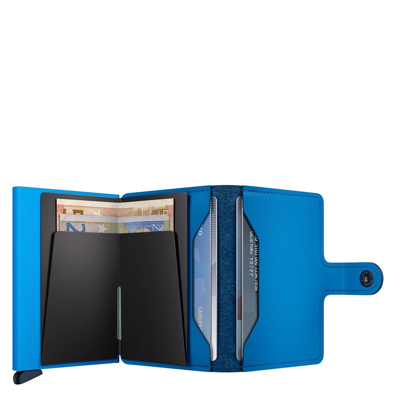 Secrid Vegan Secrid Mini Wallet Yard Powder Ultra Blue