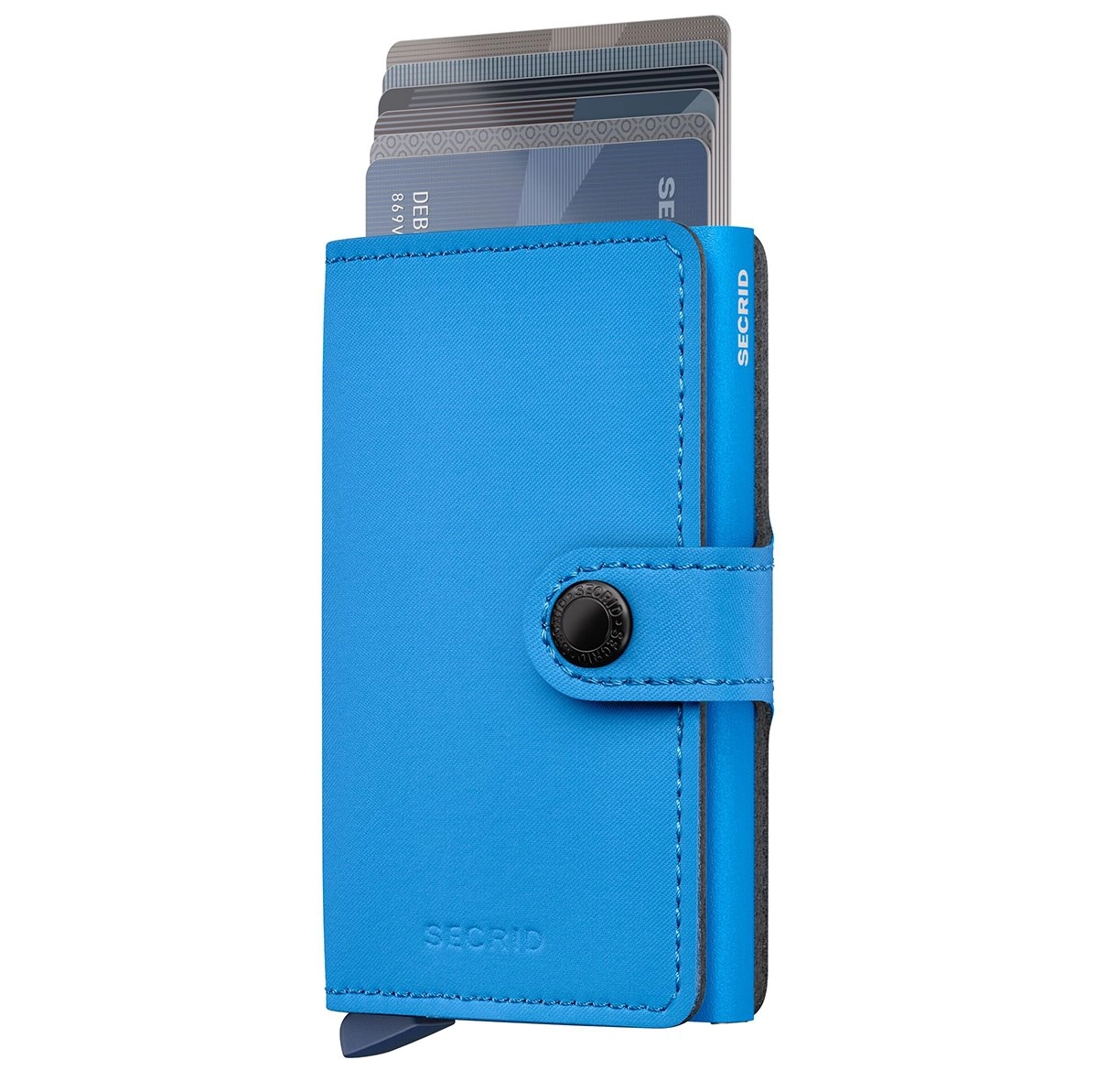 Secrid Vegan Secrid Mini Wallet Yard Powder Ultra Blue
