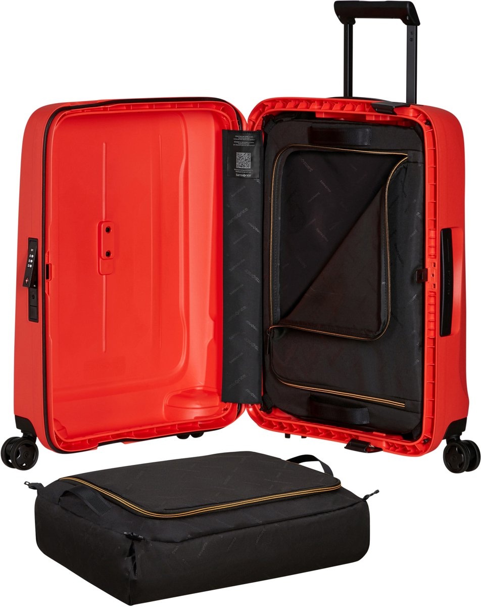 Samsonite Samsonite Handbagage Reiskoffer - Essens Spinner 55 - Lava
