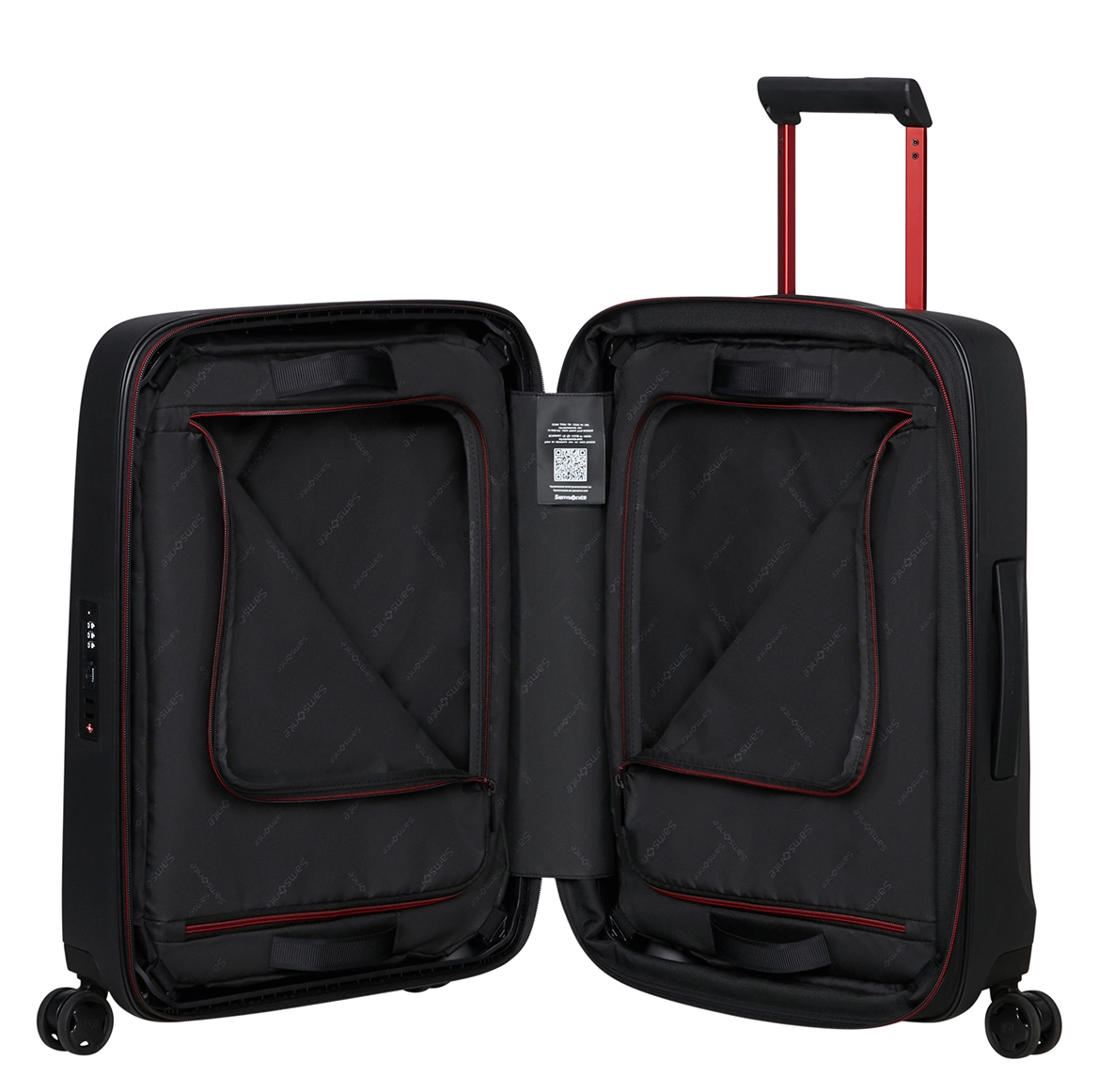 Samsonite Samsonite Essens Spinner 55 Expandable Charcoal/Red