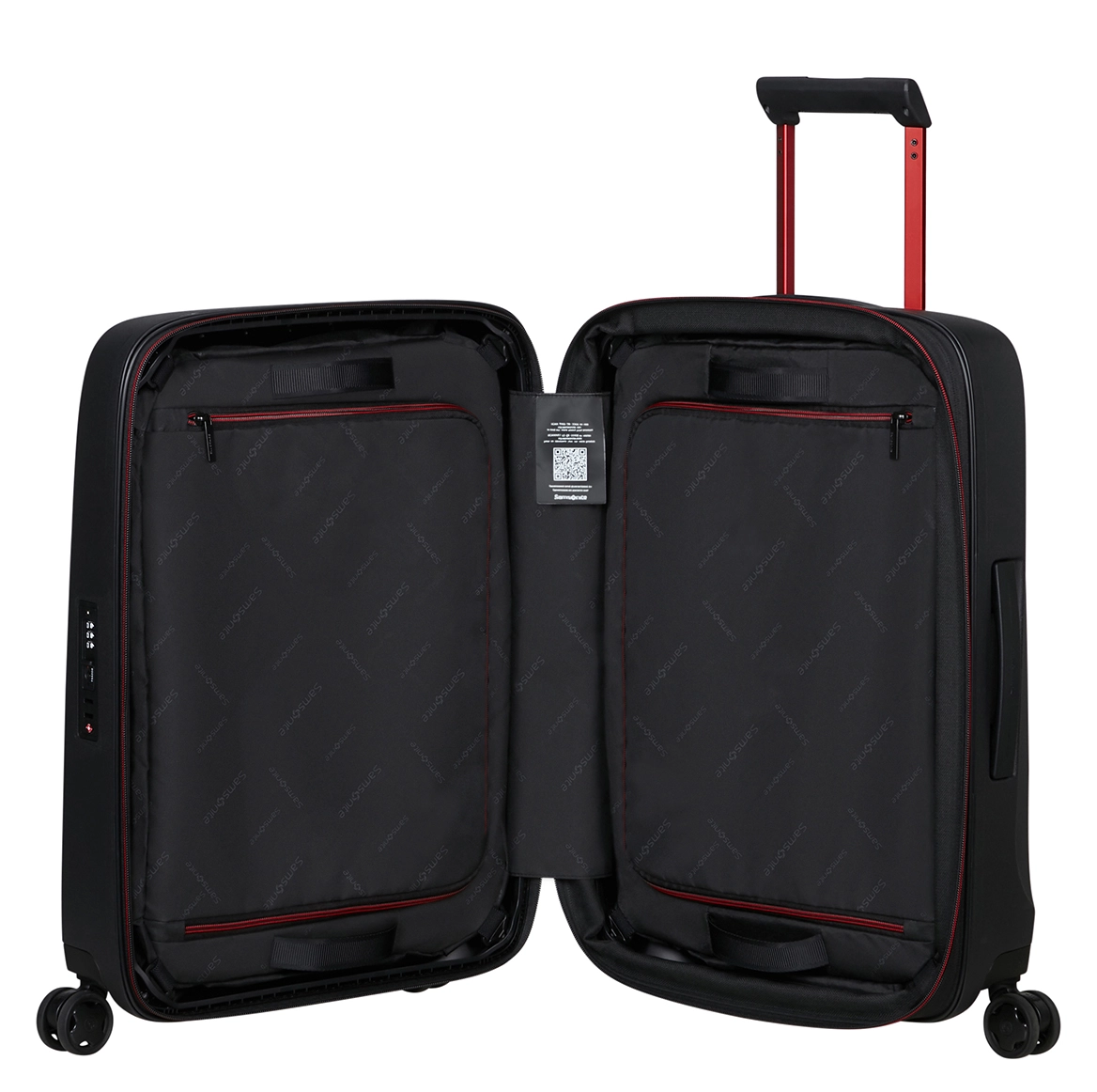 Samsonite Samsonite Essens Spinner 55 Expandable Charcoal/Red