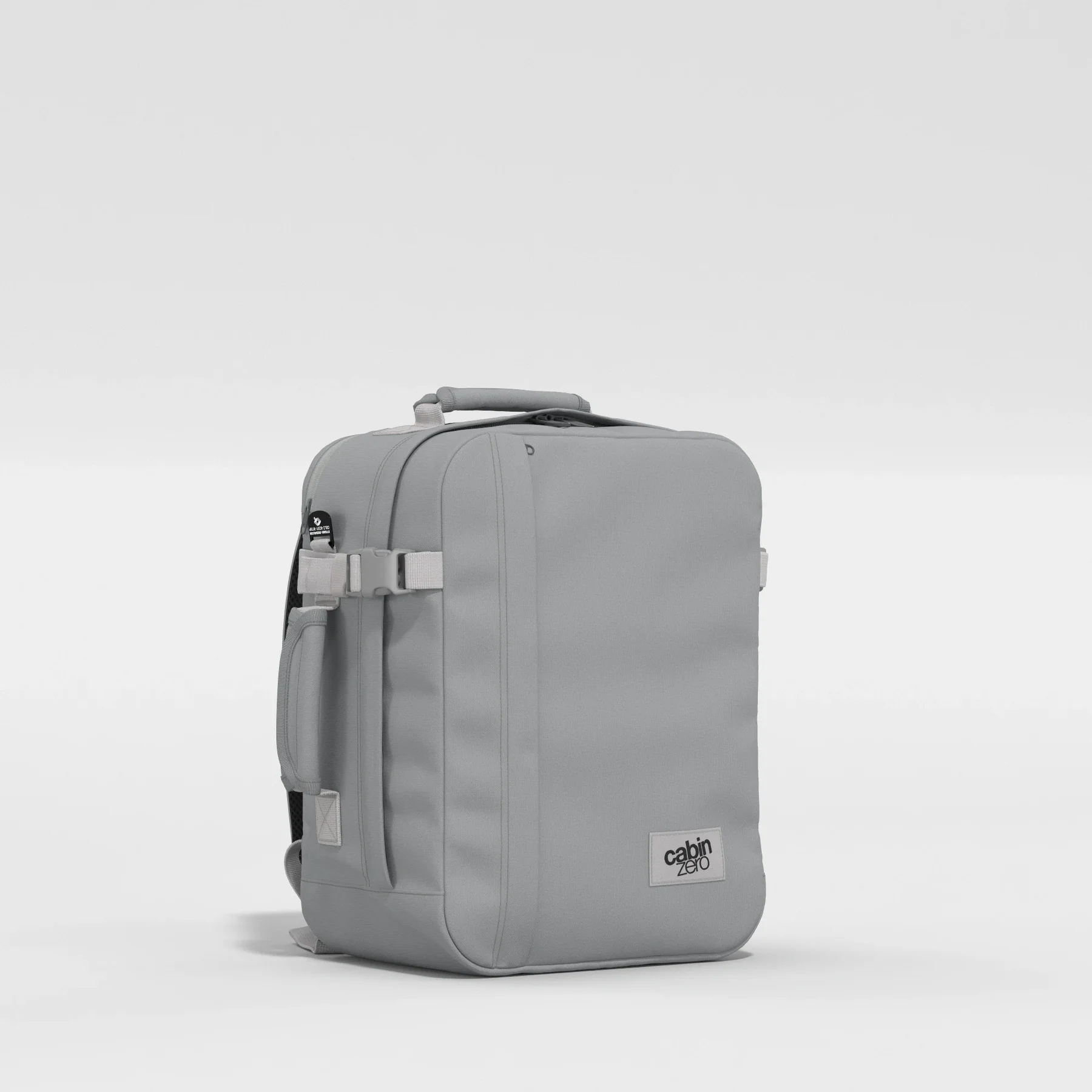 Cabinzero Cabinzero Classic Tech 28L - laptoprugzak handbagage 40 x 30 x 20 cm -  Silver Storm