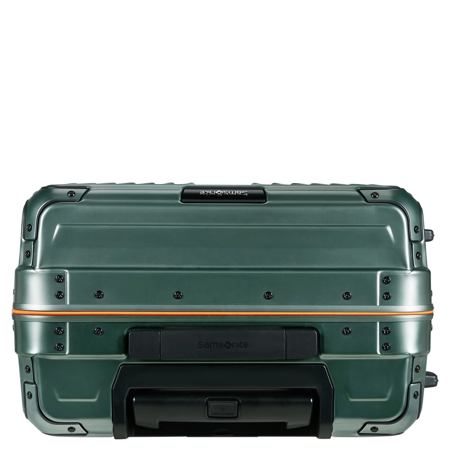 Samsonite Samsonite Lite-Box Alu Spinner 55 Aluminium handbagage Reiskoffer - Sage Orange