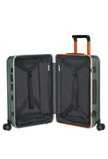 Samsonite Samsonite Lite-Box Alu Spinner 55 Aluminium handbagage Reiskoffer - Sage Orange