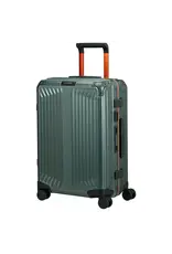 Samsonite Samsonite Lite-Box Alu Spinner 55 Aluminium handbagage Reiskoffer - Sage Orange