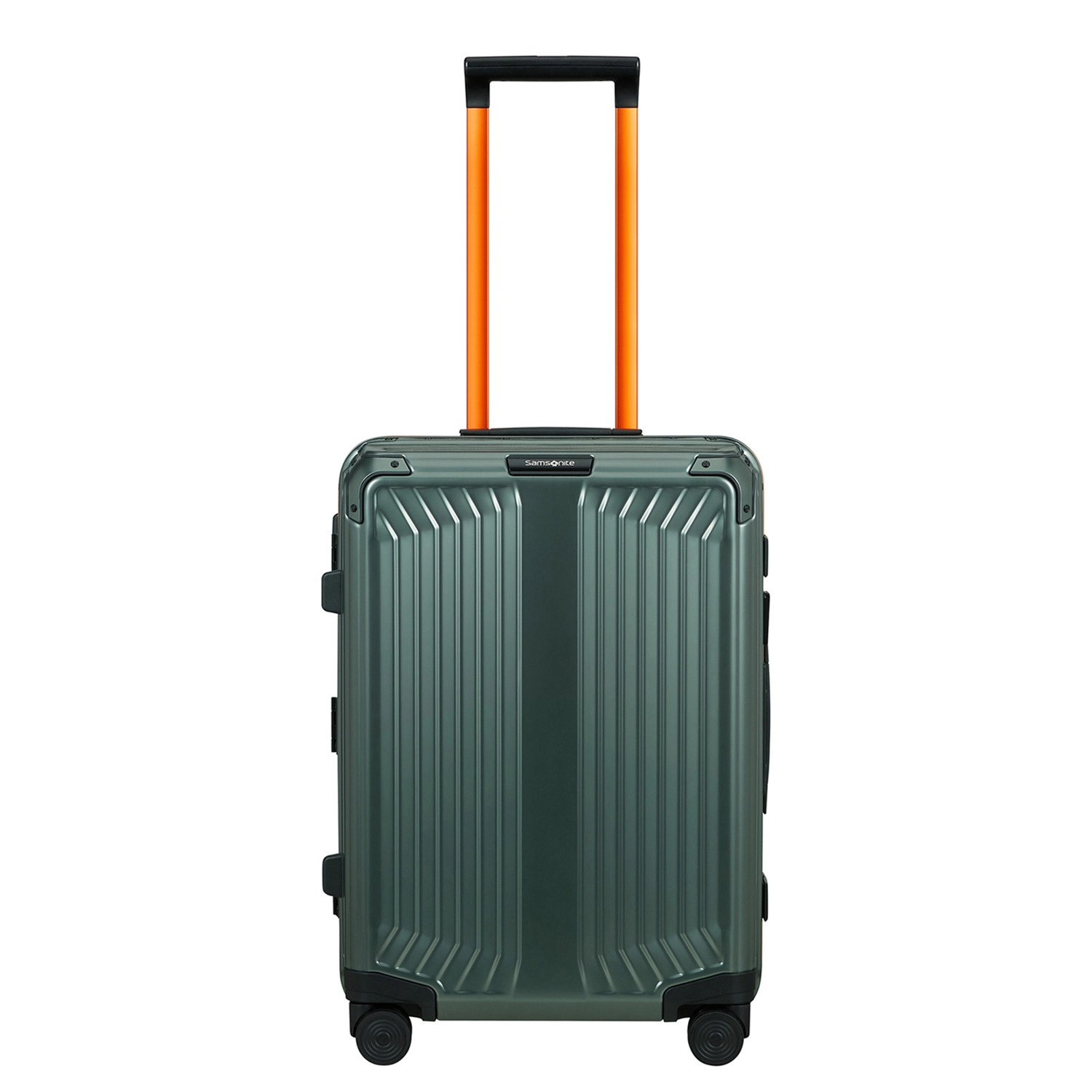 Samsonite Samsonite Lite-Box Alu Spinner 55 Aluminium handbagage Reiskoffer - Sage Orange