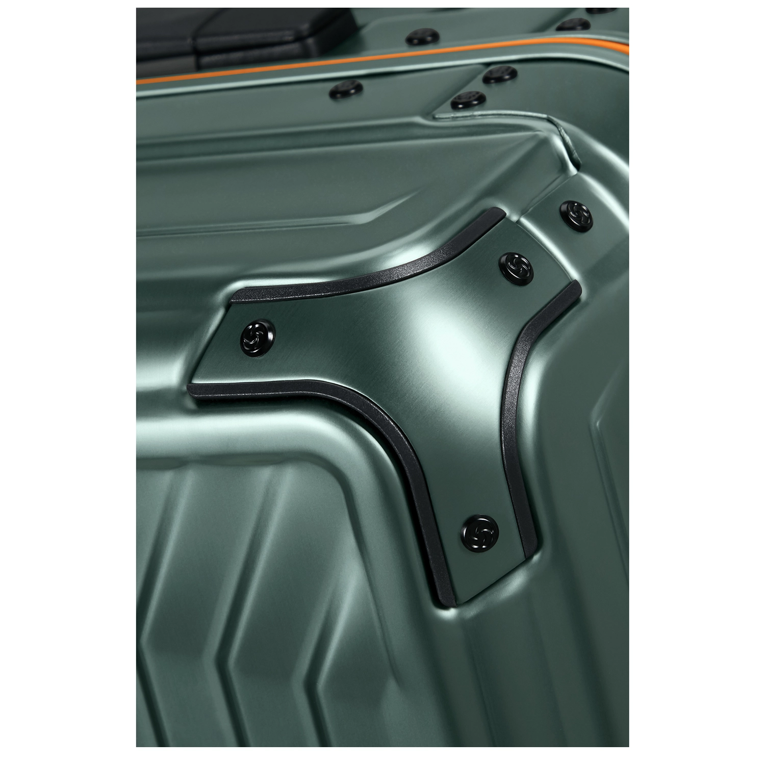 Samsonite Samsonite Lite-Box Alu Spinner 76 Aluminium Reiskoffer  - Sage Orange