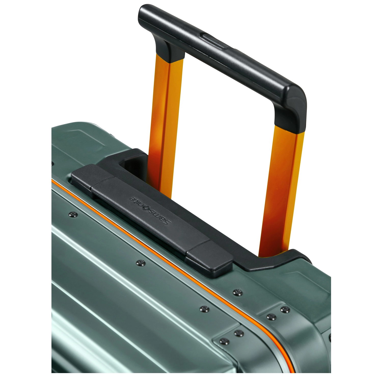Samsonite Samsonite Lite-Box Alu Spinner 76 Aluminium Reiskoffer  - Sage Orange