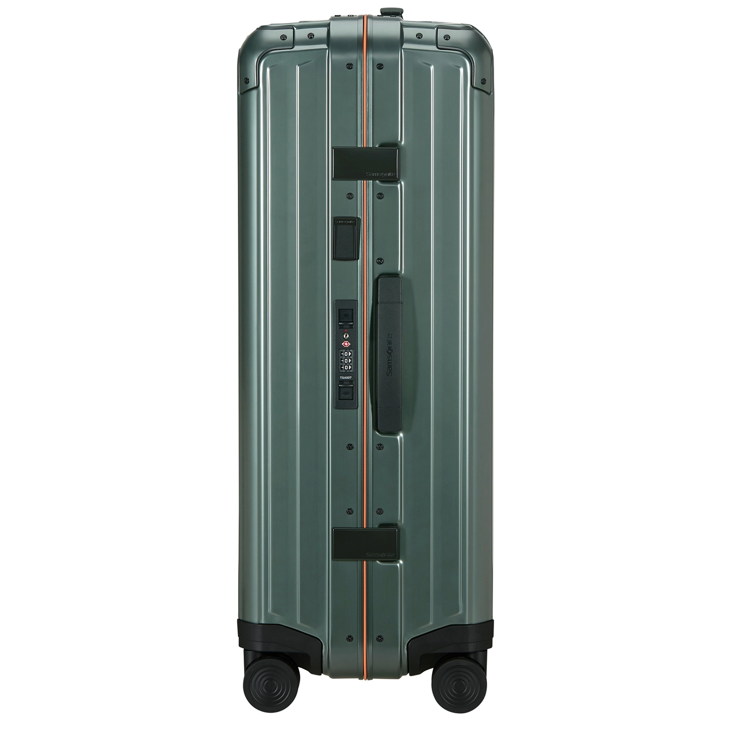 Samsonite Samsonite Lite-Box Alu Spinner 76 Aluminium Reiskoffer  - Sage Orange