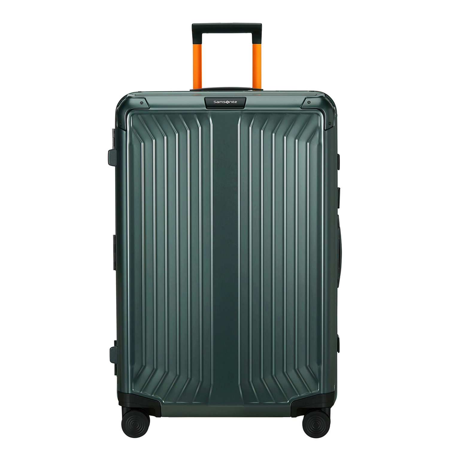 Samsonite Samsonite Lite-Box Alu Spinner 76 Aluminium Reiskoffer  - Sage Orange