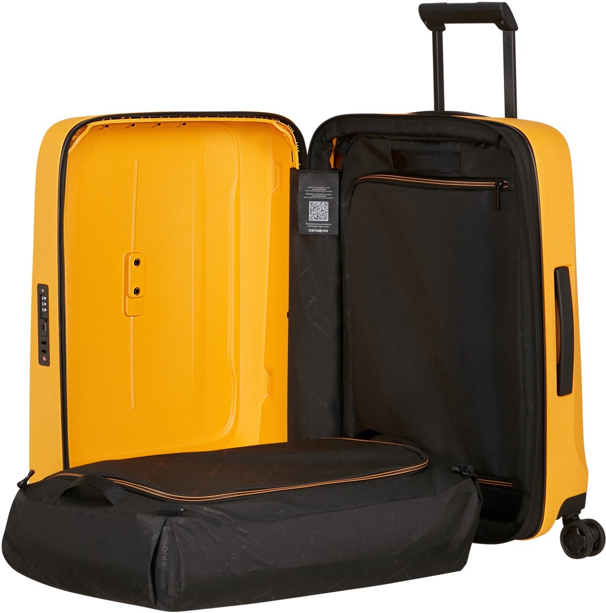 Samsonite Samsonite Essens Spinner 55 Expandable - Radiant Yellow
