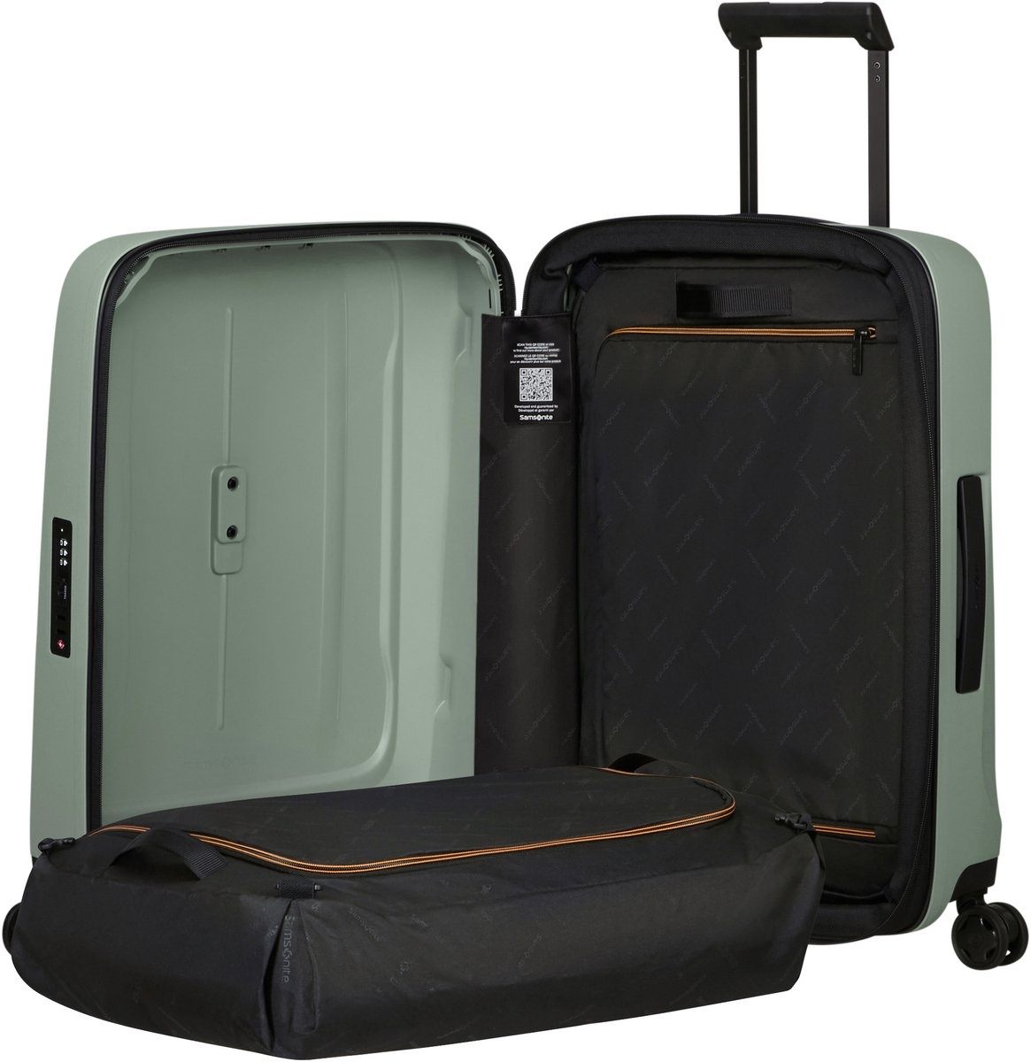 Samsonite Samsonite Essens Spinner 55 Expandable - Sage Green