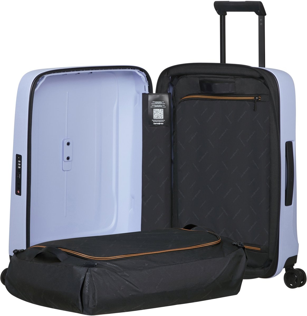 Samsonite Samsonite Essens Spinner 55 Expandable - Lavender