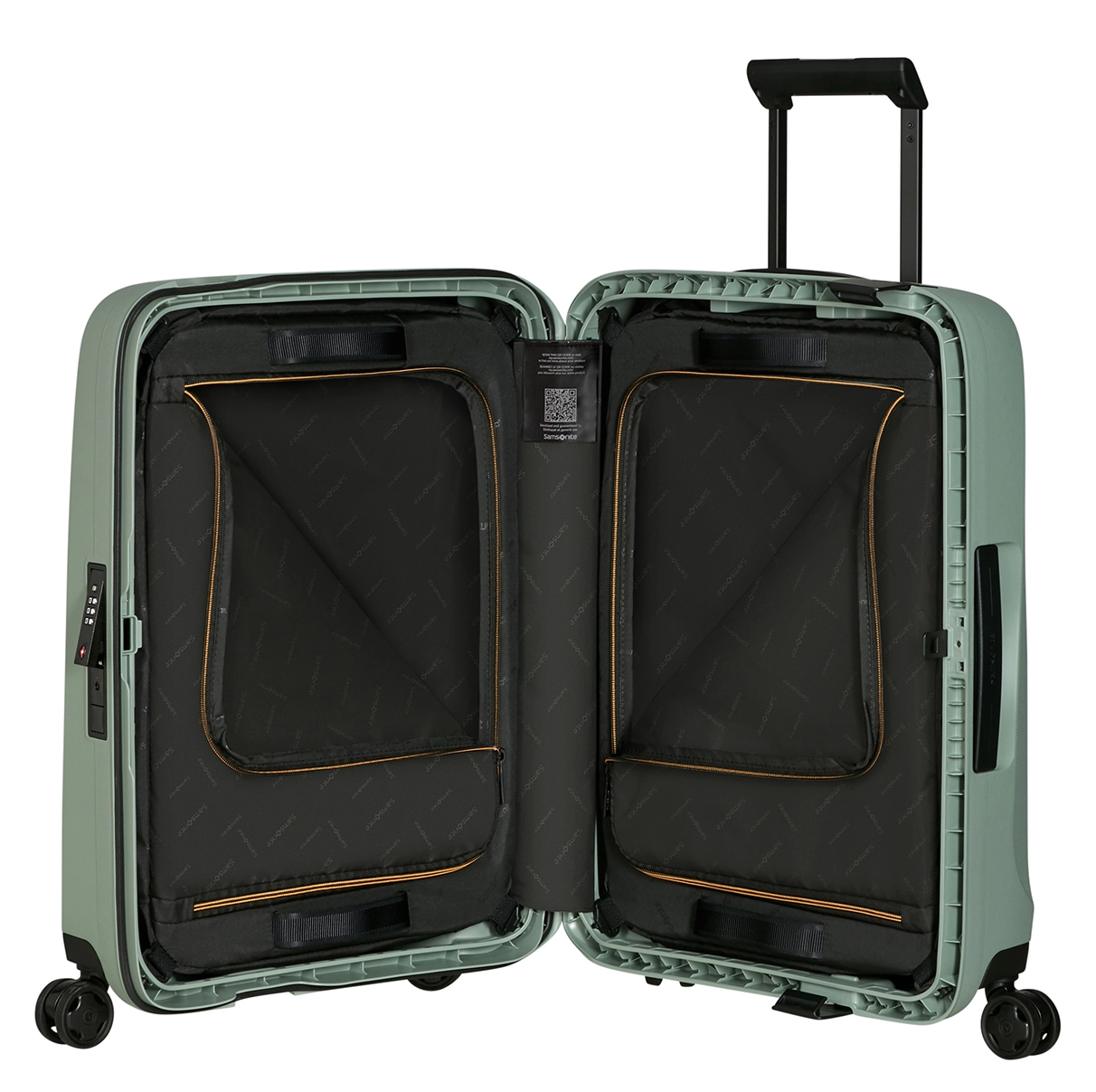 Samsonite Samsonite Handbagage Reiskoffer - Essens Spinner 55 - Sage Green