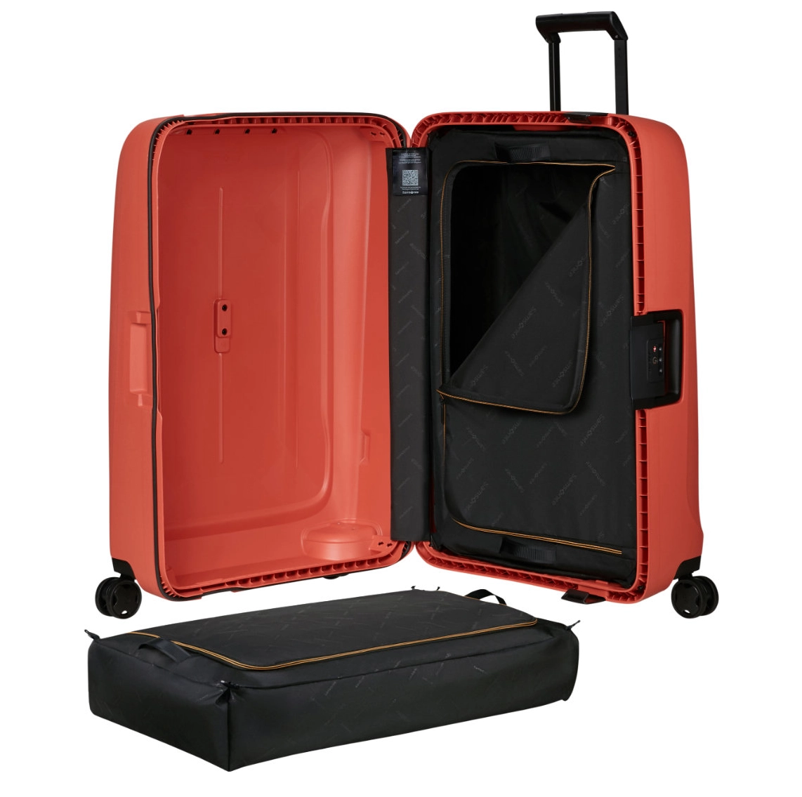 Samsonite Samsonite grote maat Reiskoffer - Essens Spinner 75 - Clay