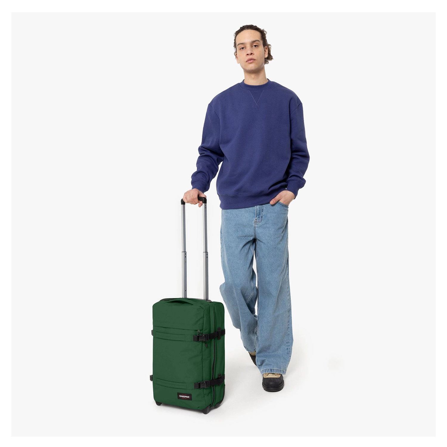 Eastpak Eastpak Transit'r S  handbagage reiskoffer - Bristle Green